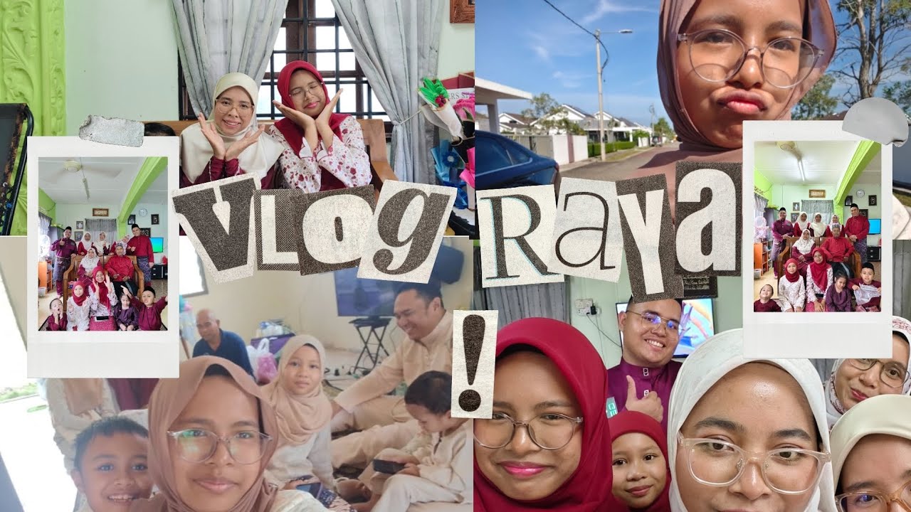 Raya Bersama Qiha ! | Vlog Raya 2025