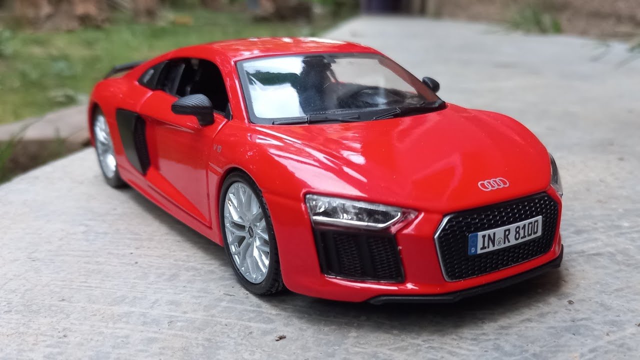 Audi R8 V10 Plus (Maisto 1/24) - Unboxing