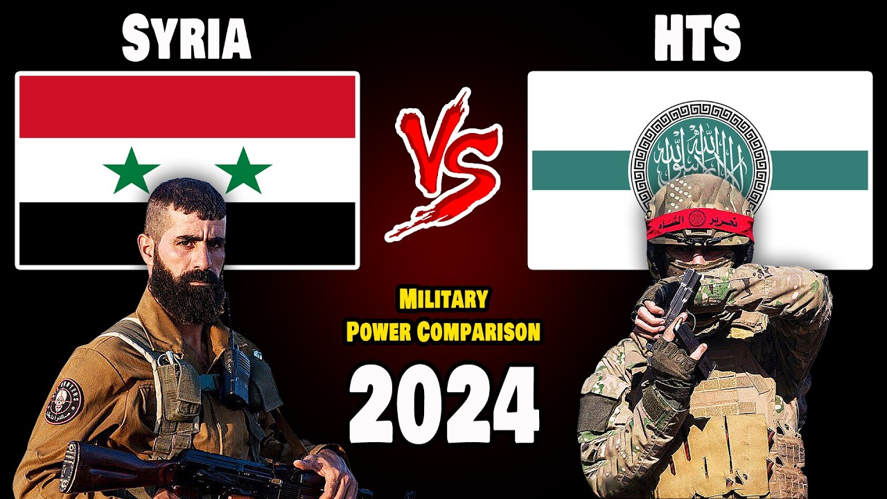 Por&oacute;wnanie sił zbrojnych Syrii i HTS w 2024 r. | HTS kontra siły zbrojne Syrii w 2024 r.