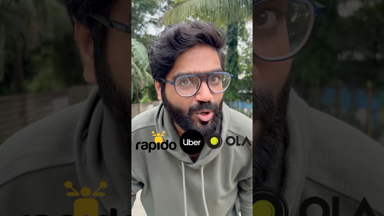 Ola Vs Uber Vs Rapido #шорты