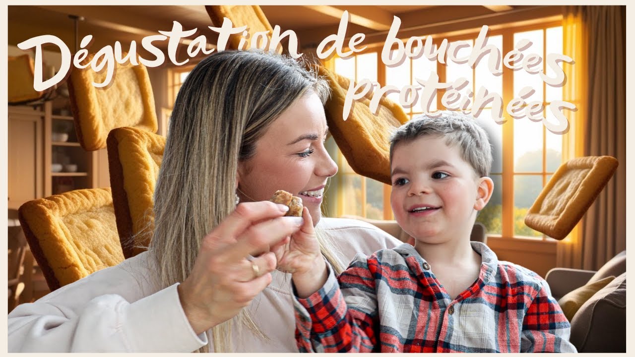 Dégustation de bouchées protéinées, activité Magikanimal avec les enfants - Vlog du 18 avril 2025