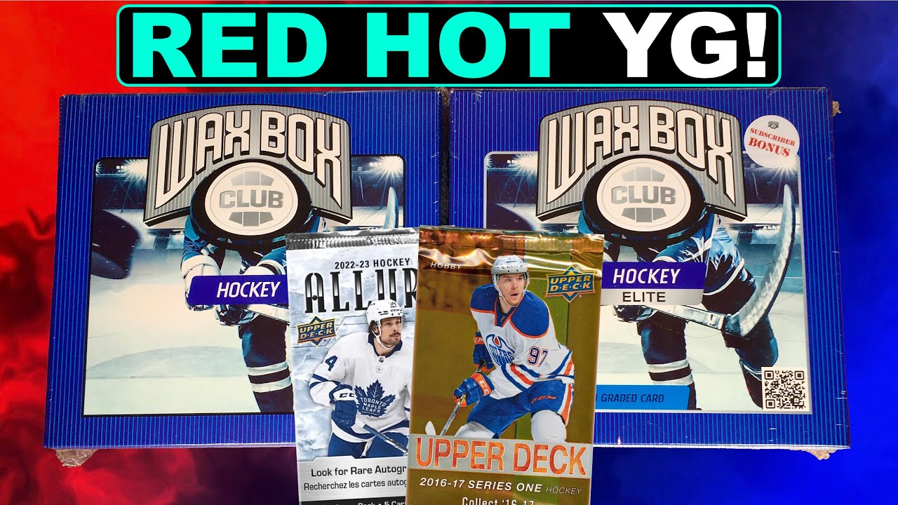 These CARRIED the Break! - ELITE Wax Box Club Hockey Card Box + Standard - November 2023