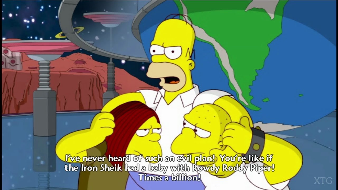 The Simpsons Game PS2 Gameplay HD (PCSX2)