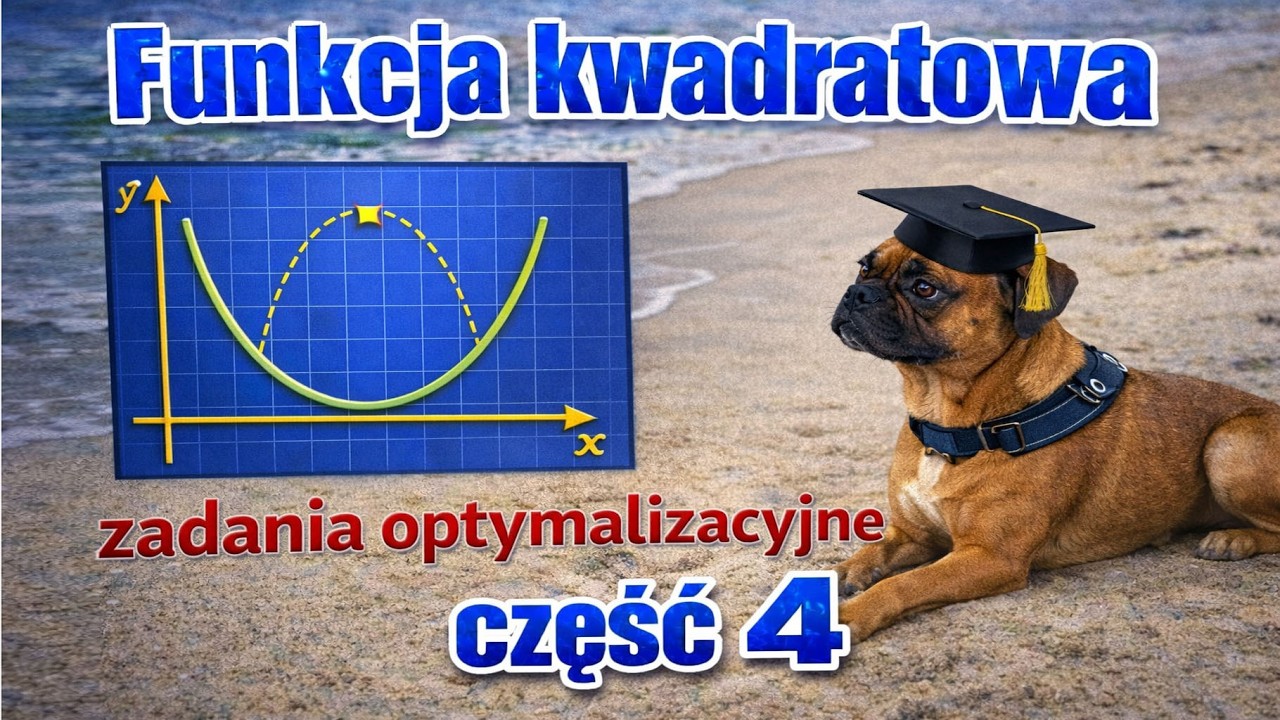 Funkcja kwadratowa część 4/4 | zadania optymalizacyjne
