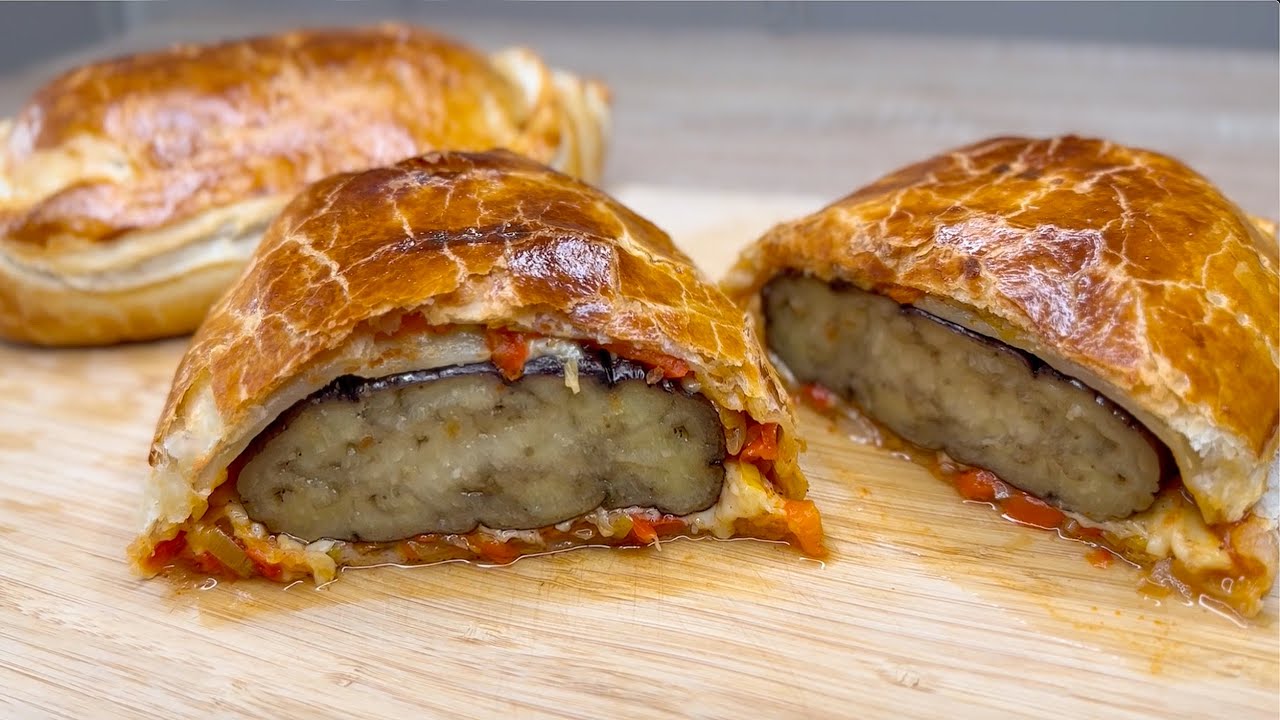 Без мяса! Никто не знает этого вкусного рецепта! Баклажаны в стиле Веллингтон!