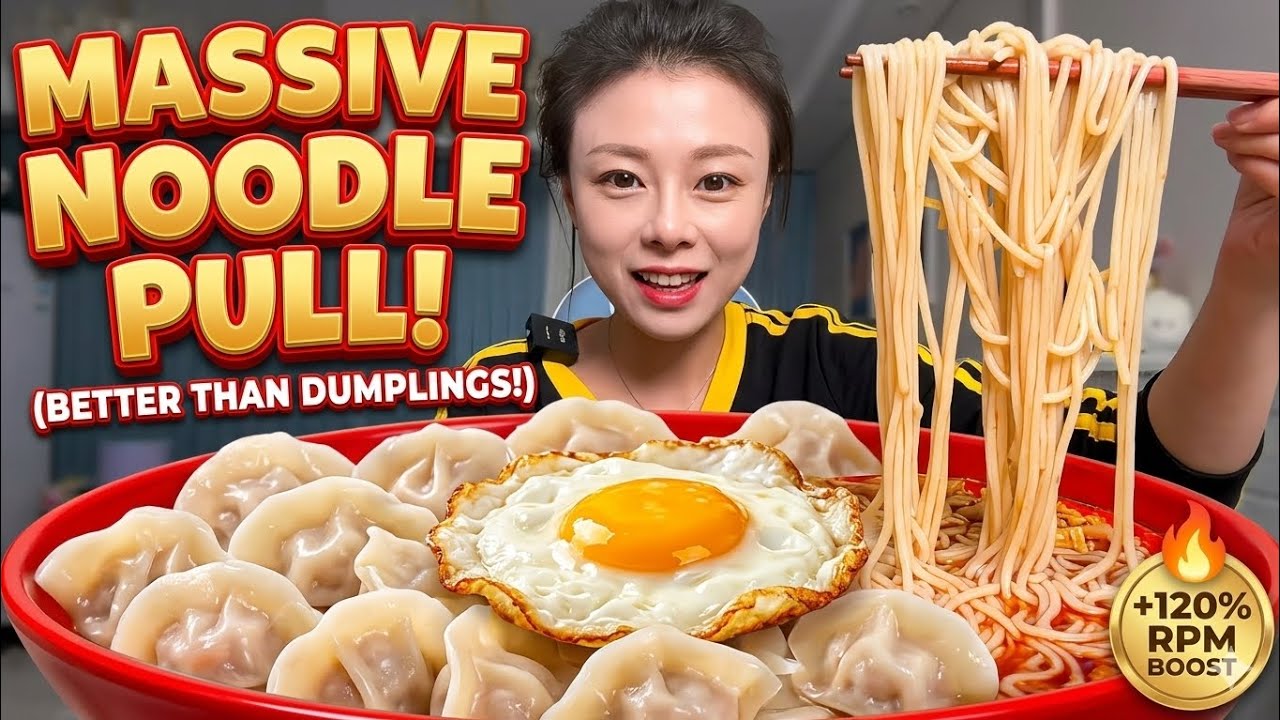 Can I Finish This Giant Spicy Noodle Bowl? | Extra Chili 🌶️🌶️🌶️🌶️