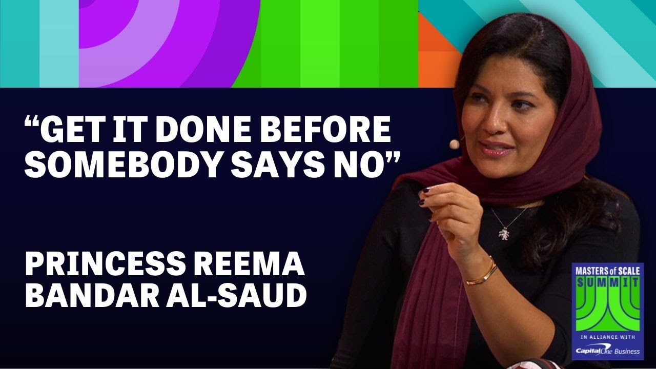 Princess Reema Bandar al-Saud’s vision for the women of Saudi Arabia | Masters of Scale Summit 2022