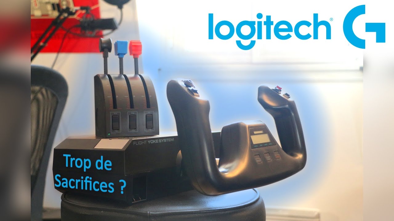 Test du Logitech G Flight Simulator Yoke ! Trop de compromis ?