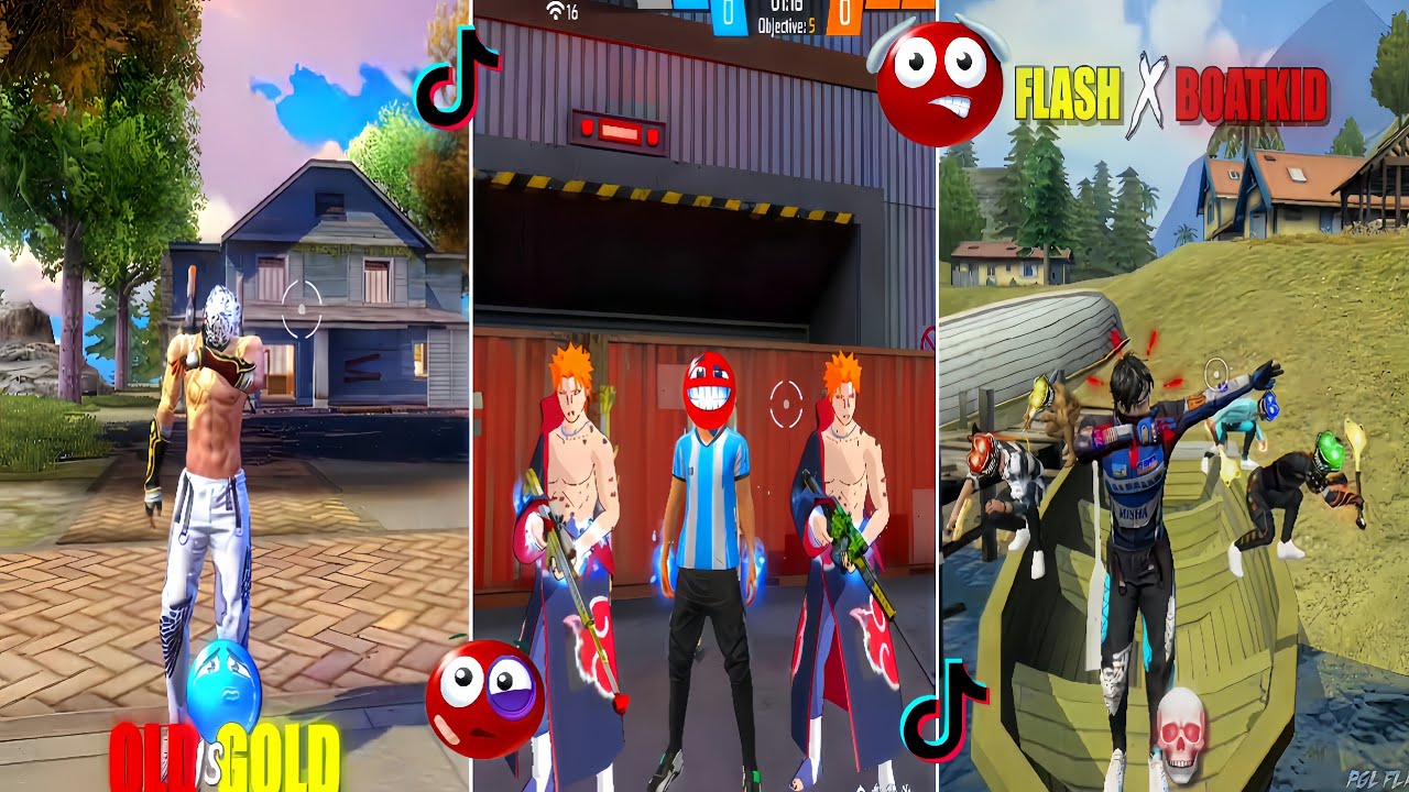 BEST VIDEO FREE FIRE EDITS 😱💀 TIKTOK TROLL FACE 🥶🔥 P.97