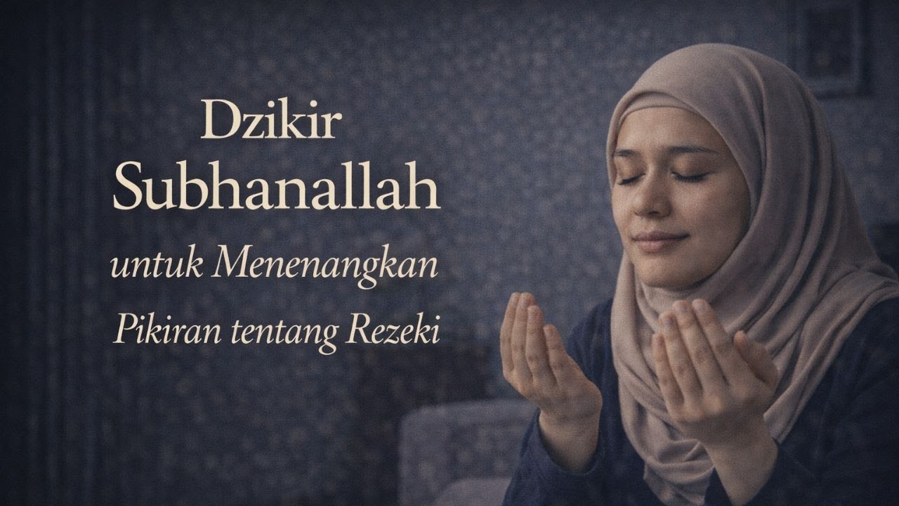 Keajaiban Nyata! Dzikir Subhanallah untuk Menenangkan Pikiran tentang Rezeki. Zikir  Penenang Hati.