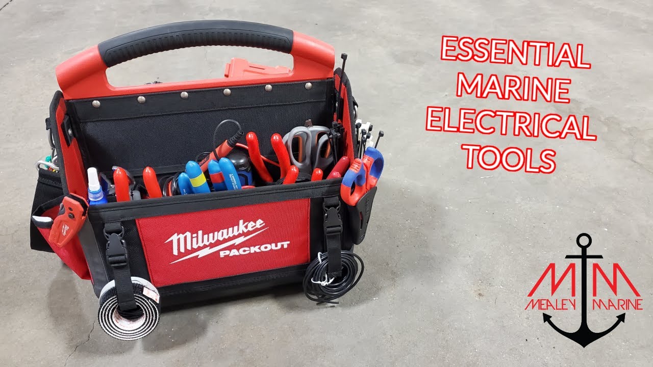Boat Wiring Tool Bag: Tools We Use EVERYDAY!