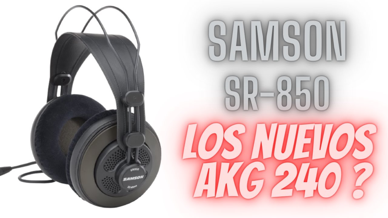 AURICULARES🎧 SAMSON SR-850 🎧- REVIEW Y MEDICIÓN