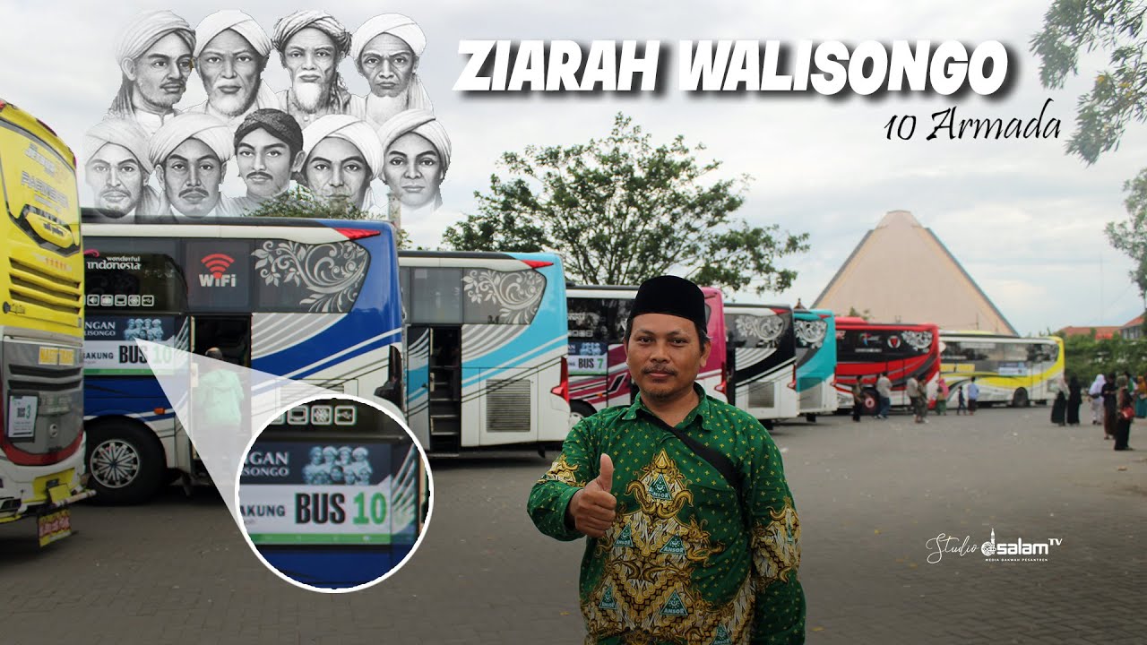 VLOG ZIARAH WALI SONGO!!!?? 10 ARMADA BUS