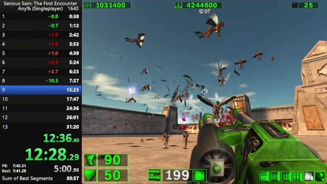 Serious Sam: The First Encounter Speedrun Any% NORMAL in 31:00 (PB)