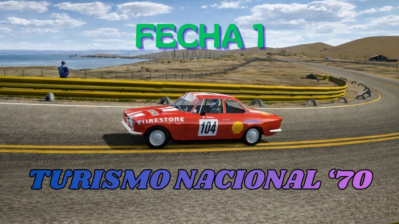 Fecha 1 - TN70 Clase B | Potrero de los Funes - SAN LUIS | RetroFactor #rfactor #retro #tn70