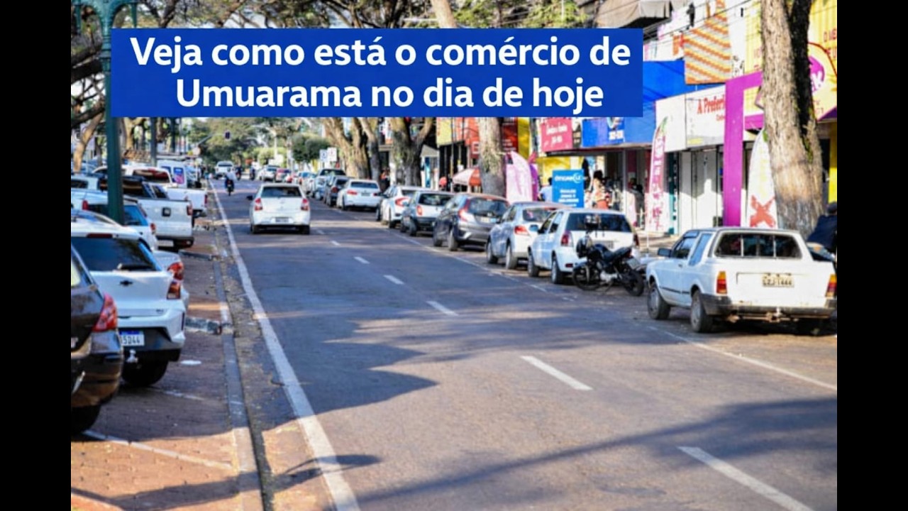 VOCÊ NÃO VAI ACREDITAR  NO QUE ENCONTREI NO CENTRO DE UMUARAMA HOJE ?