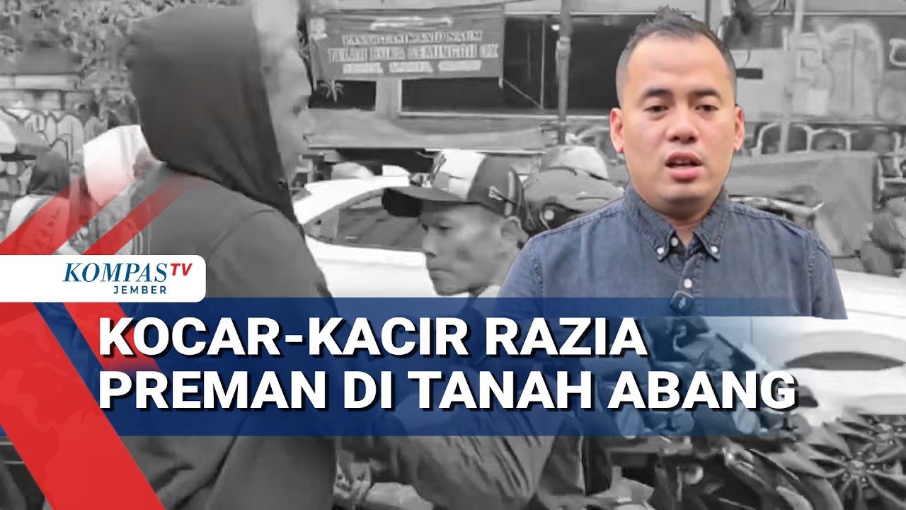 Razia Premanisme di Tanah Abang Jelang Ramadan Diwarnai Kejar-kejaran Polisi
