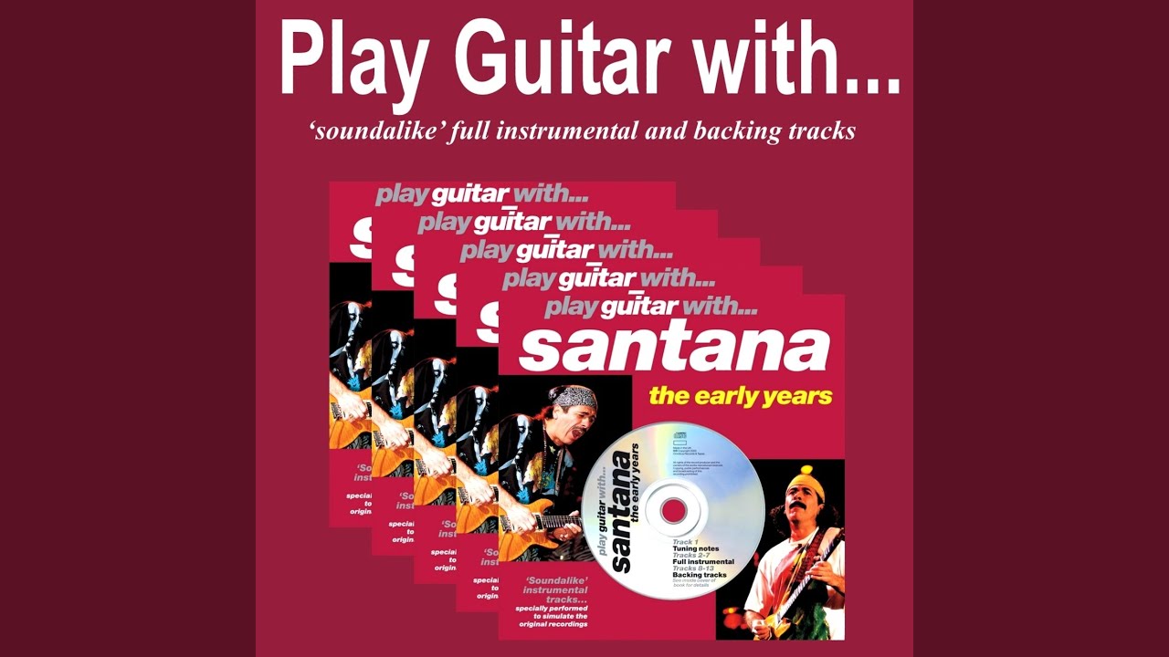 Samba Pa Ti (Backing Track only without Guitar)