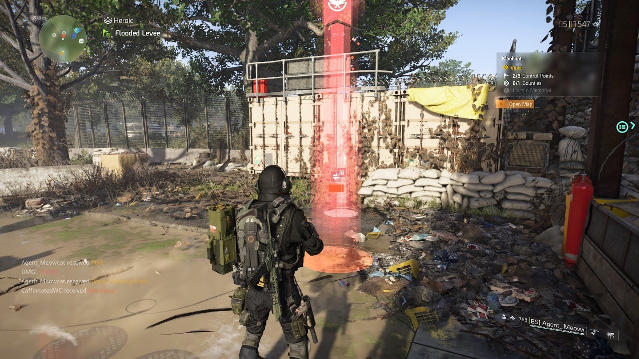 The Division 2 TU12 Update : Exotic Merciless and Scalpel (Future Perfection) in Open World