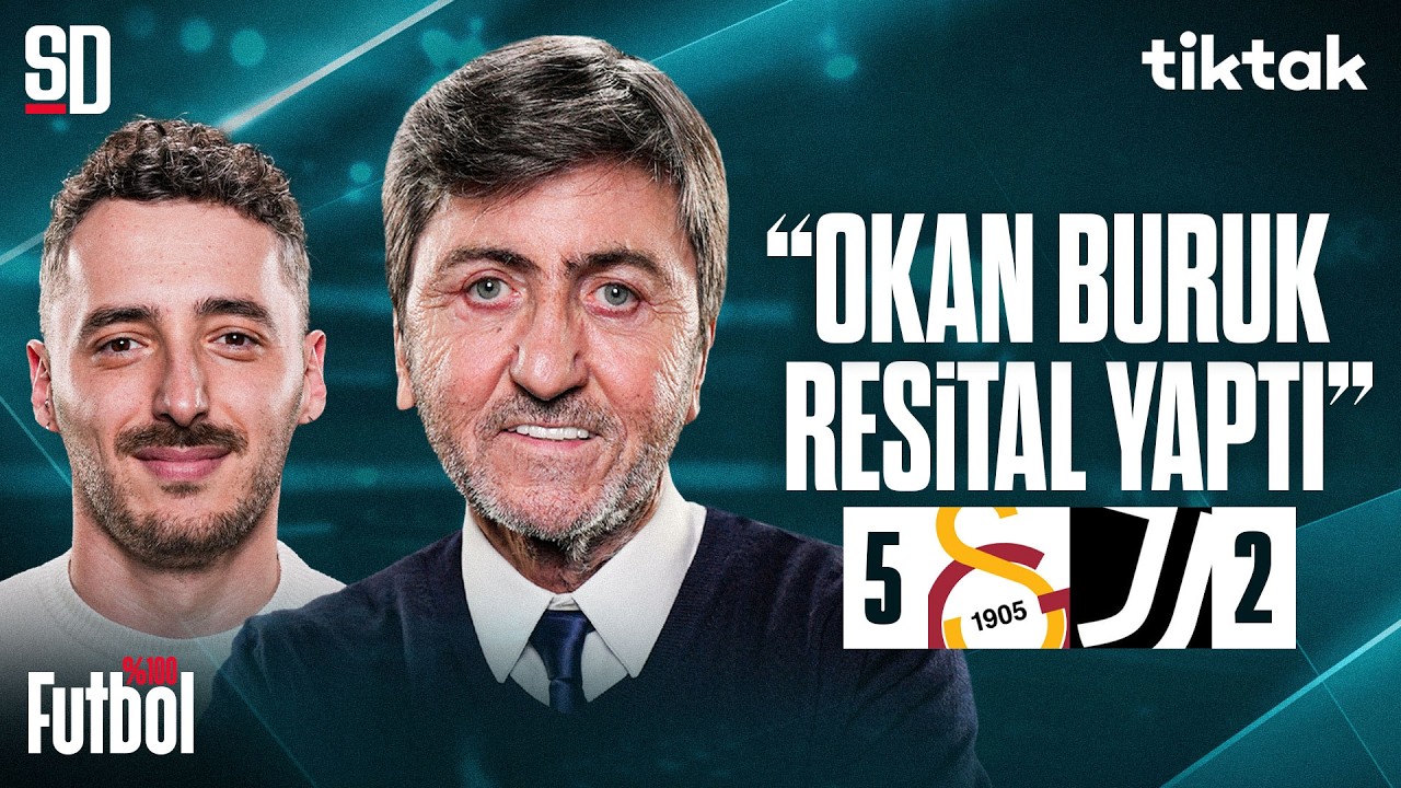 %100 FUTBOL | GALATASARAY - JUVENTUS MAÇ SONU CANLI | Rıdvan Dilmen, Berkay Tokgöz