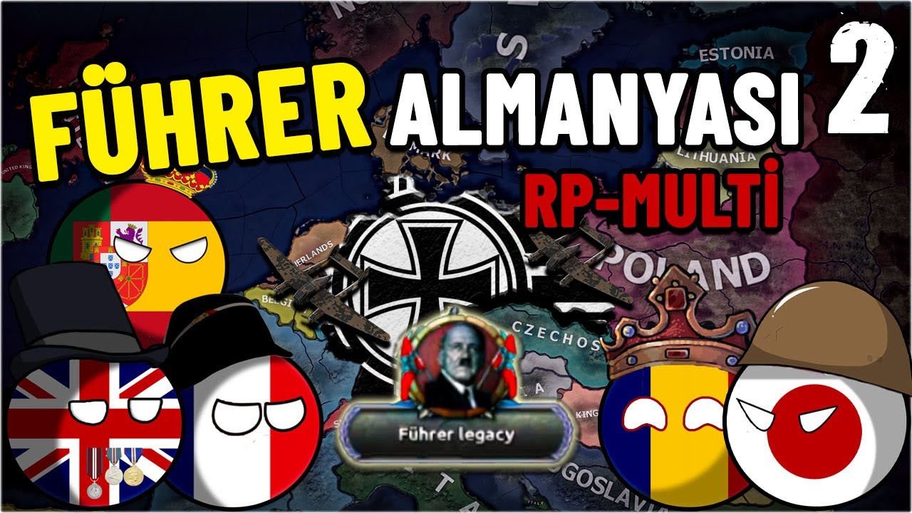 LUFTWAFFE FARKI | HEARTS OF IRON 4 - MULTIPLAYER | FÜHRER#2