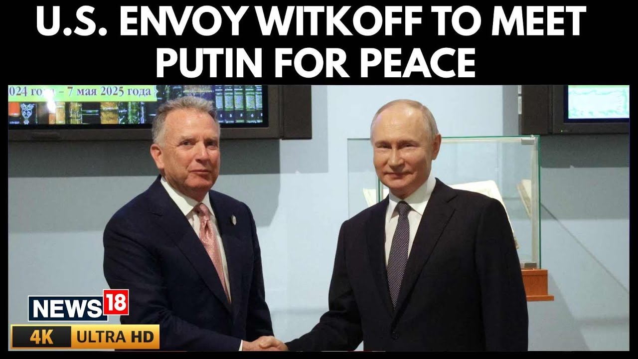 US Envoy Steve Witkoff to Meet Putin in Moscow on Jan 22 for Ukraine Peace Talks | 4K Video | N18G