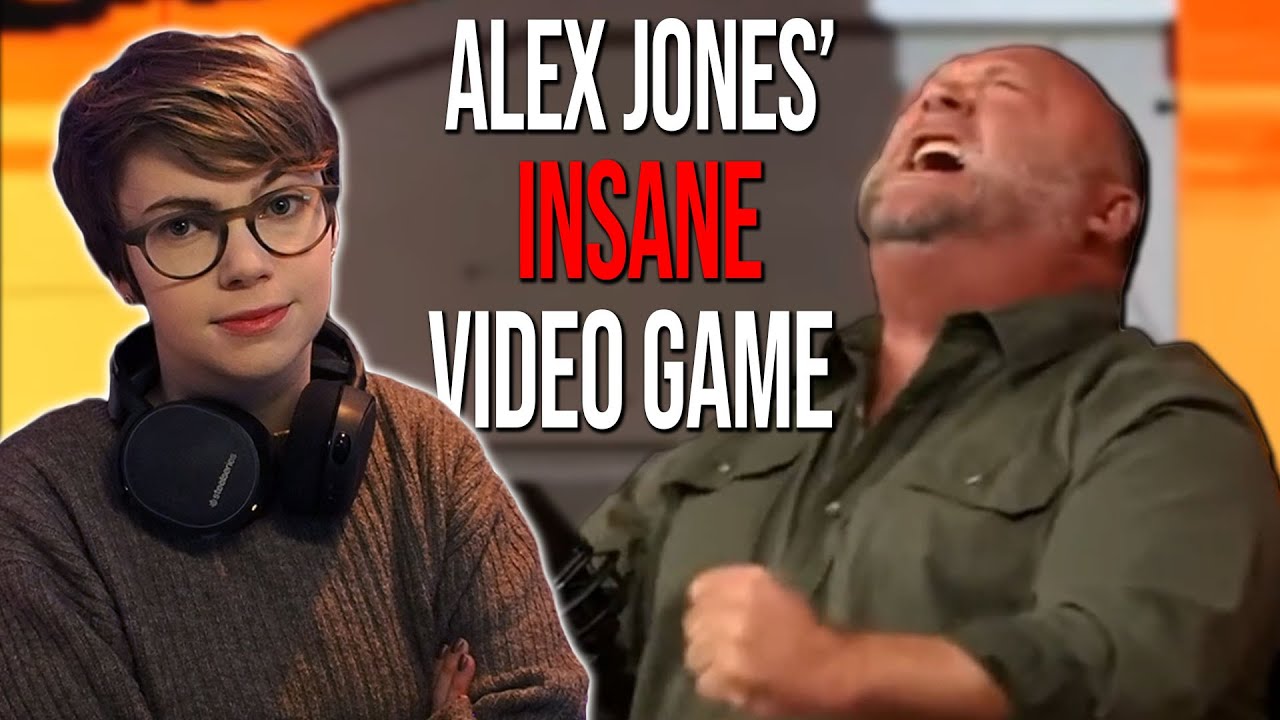 Alex Jones Made A Conspiracy Video Game 😵&zwj;💫
