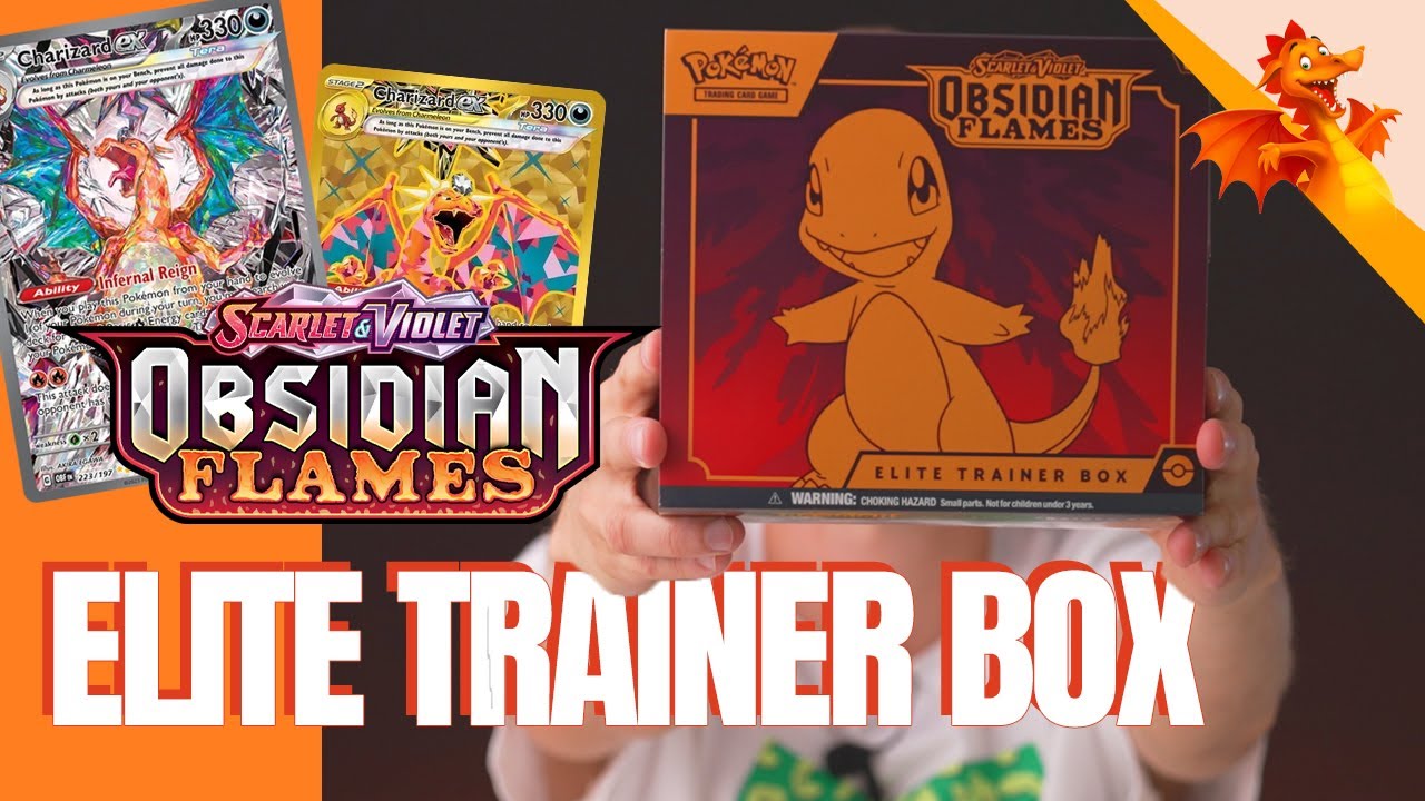 🔥 Otevíráme Obsidian Flames ETB - nová Pokémon edice se spoustou Charizardů! 🔥