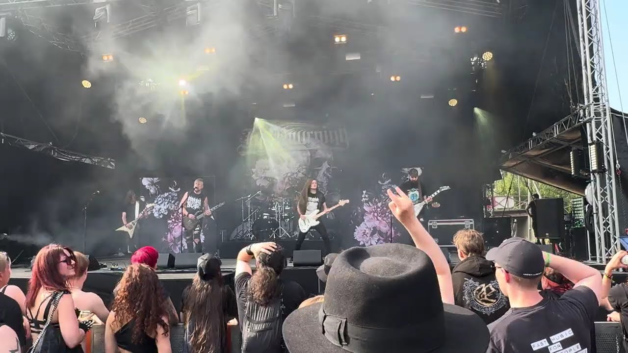 In Mourning - Song of the Cranes (live, Dark River festival)