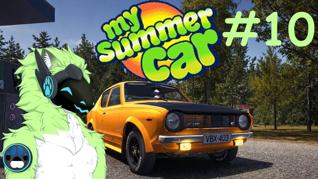 Поиграем My summer car? - #10 (стрим прохождение, играем и общаемся)🐾