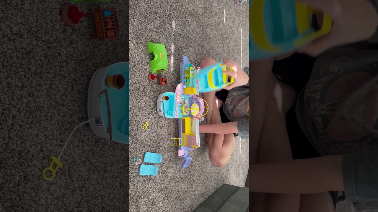 Review-iPlay, iLearn Boat Dollhouse Playset for Girls 3-5