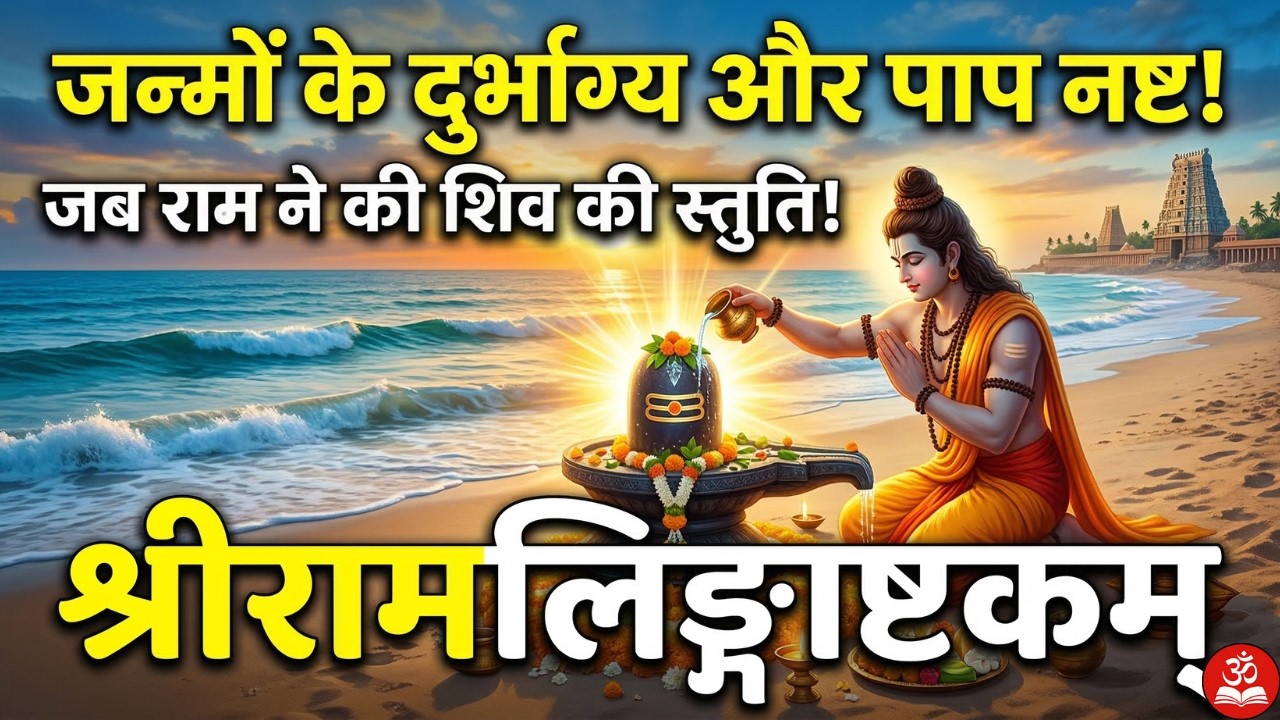 श्रीरामलिङ्गाष्टकम् - जन्मों के दुर्भाग्य और पाप नष्ट करने वाला महामंत्र | Sriramalingashtakam