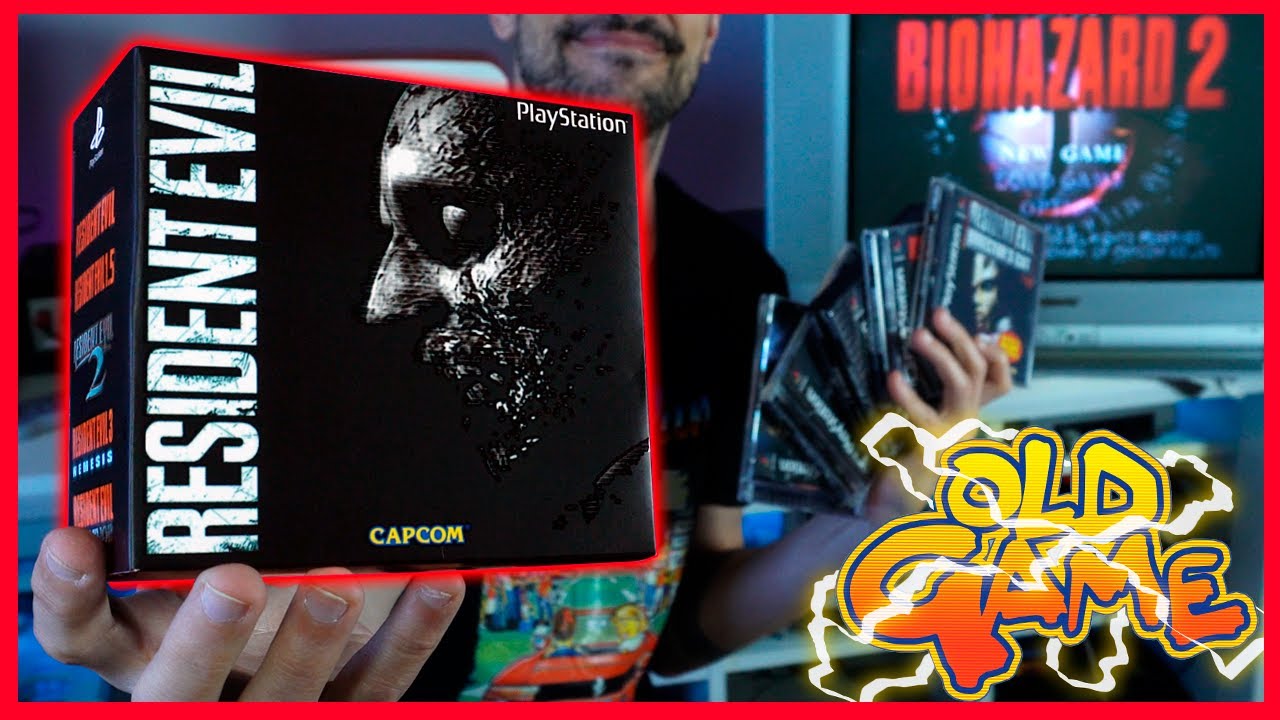 Tem at&eacute; RE 1.5! BOX Resident Evil da OLDGAME com todos os jogos da s&eacute;rie para o PS1 prensados!