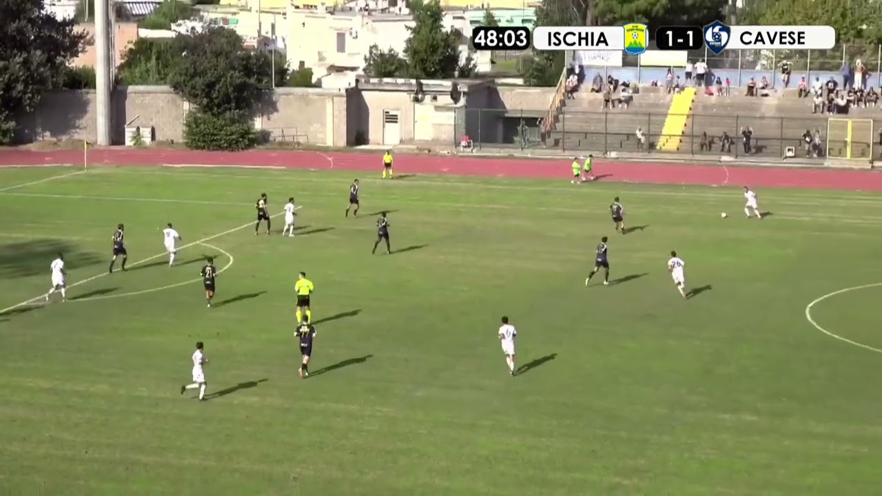 Serie D. Ischia Calcio - Cavese 2-3, la sintesi del match