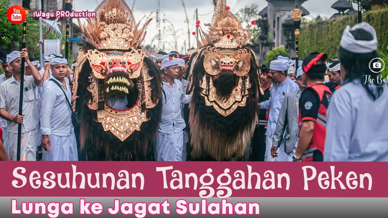 Ida Sesuhunan Tanggahan Peken Lunga ke Pura Dalem Agung Sulahan