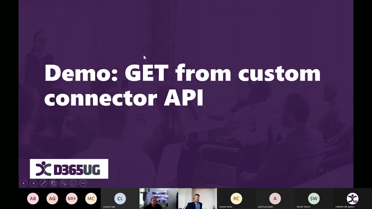 D365UG UK  Using complex API custom connectors in canvas apps with Rob Dawson