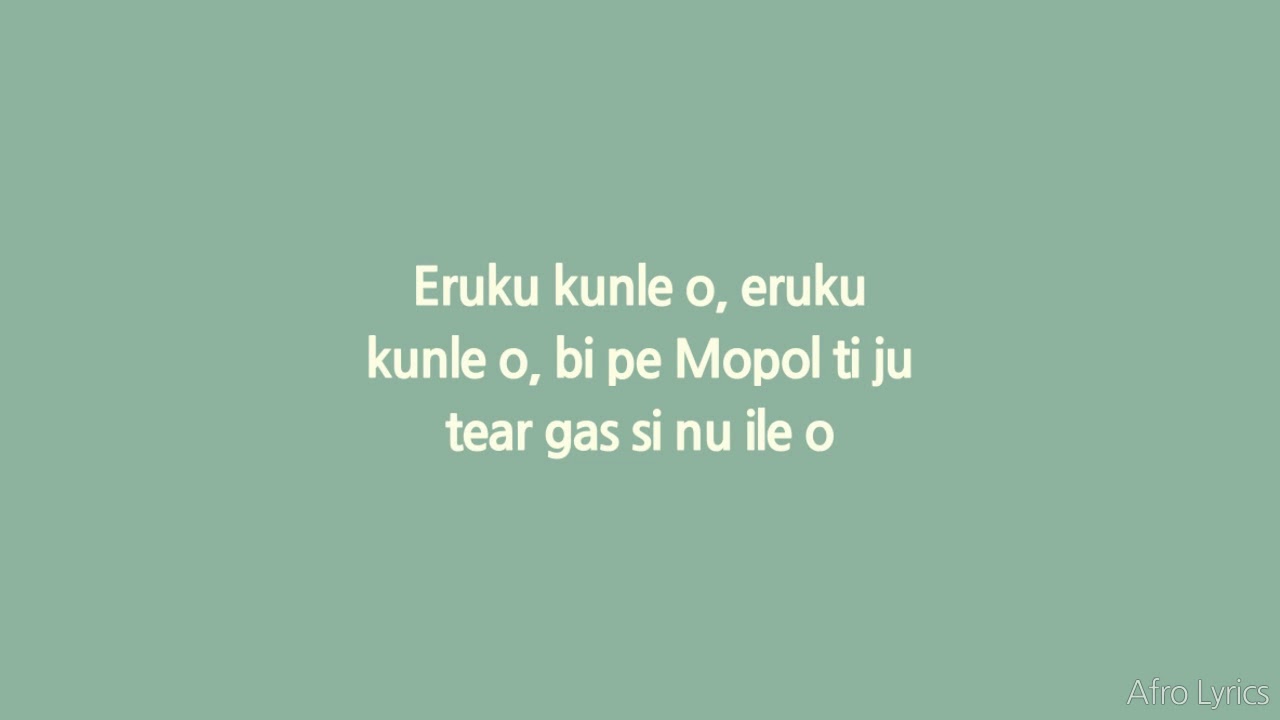 Olamide - Science Student (Lyrics)