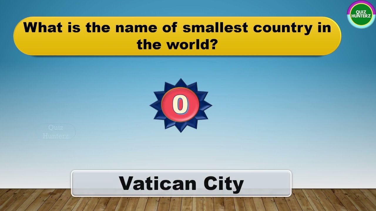 Amazing Random Quiz : Can you guess the right answer?