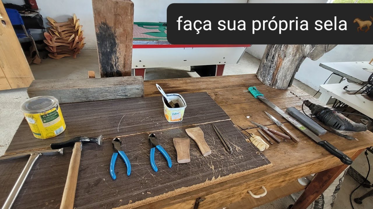 VOCÊ QUE  APRENDE A FAZER SELA VEJA QUAIS SÃO AS FERRAMENTAS QUE VOCÊ VAI PRECISAR