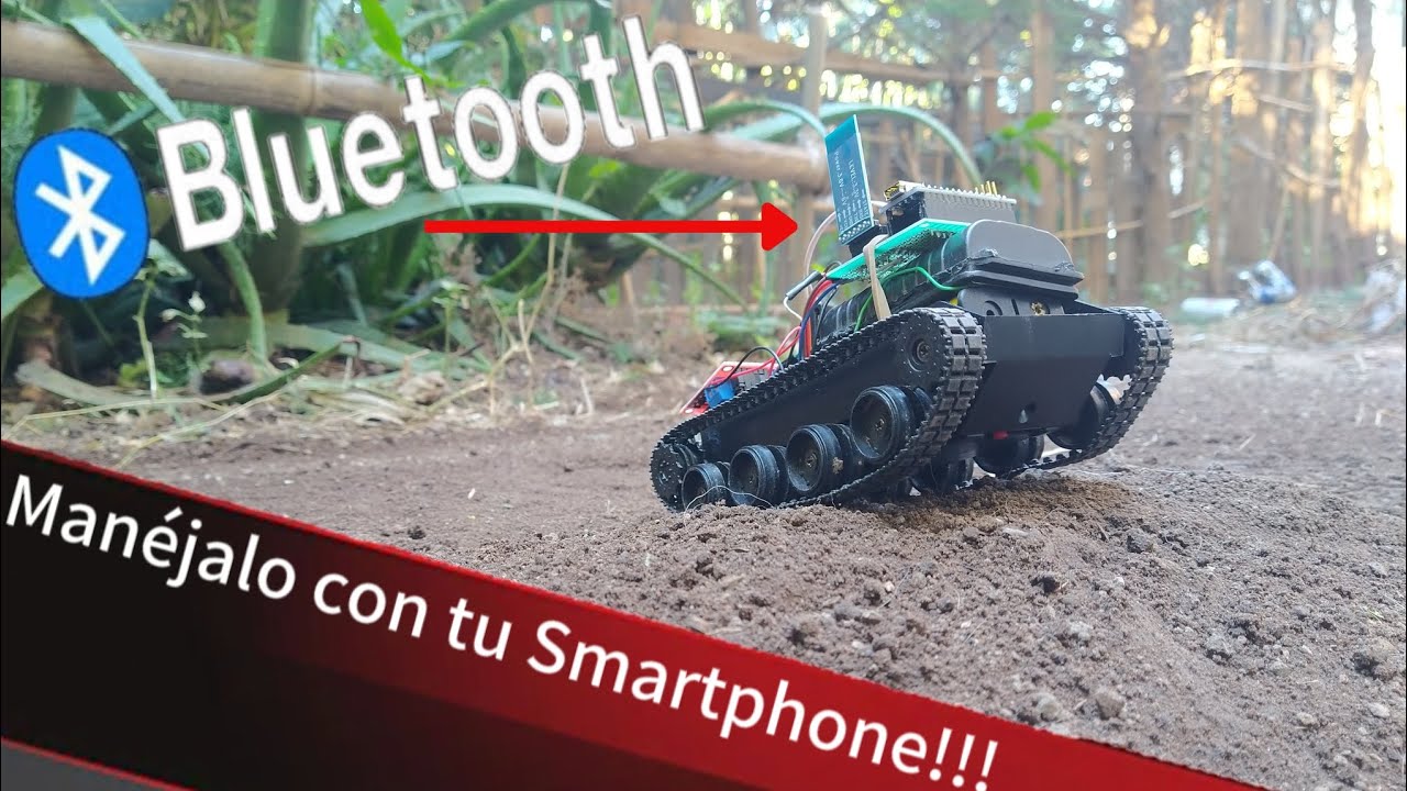 Como hacer un tanque RC casero con arduino_Electronica y Bluetooth en casa