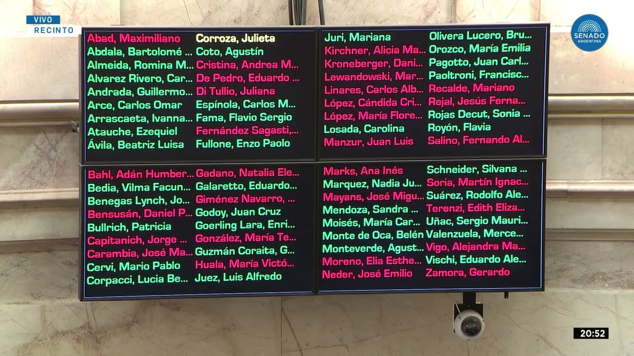 VOTACIÓN LEY GLACIARES EN GENERAL - SESIÓN PÚBLICA ESPECIAL 26-02-26