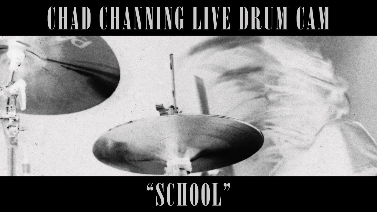 Chad Channing Drum Cam - School @ Kulttuuritalo, Helsinki Finland 18.3.2018