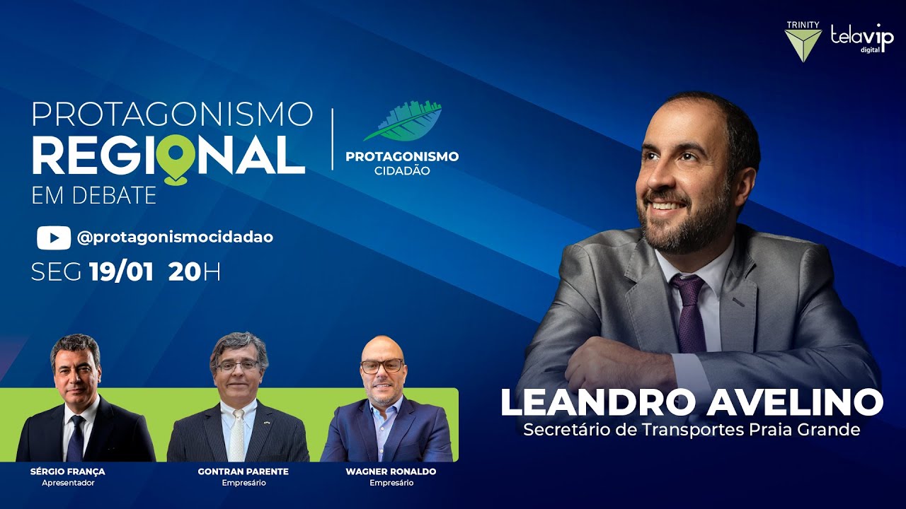 Leandro Avelino, Secretário de Transportes Praia Grande