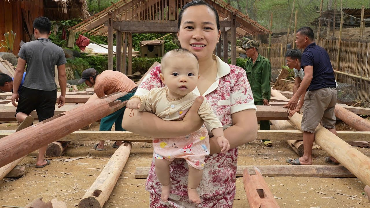 Move Old House - Catch & Process 9kg Fish For Neighbors To Enjoy | Ly Thi Ca