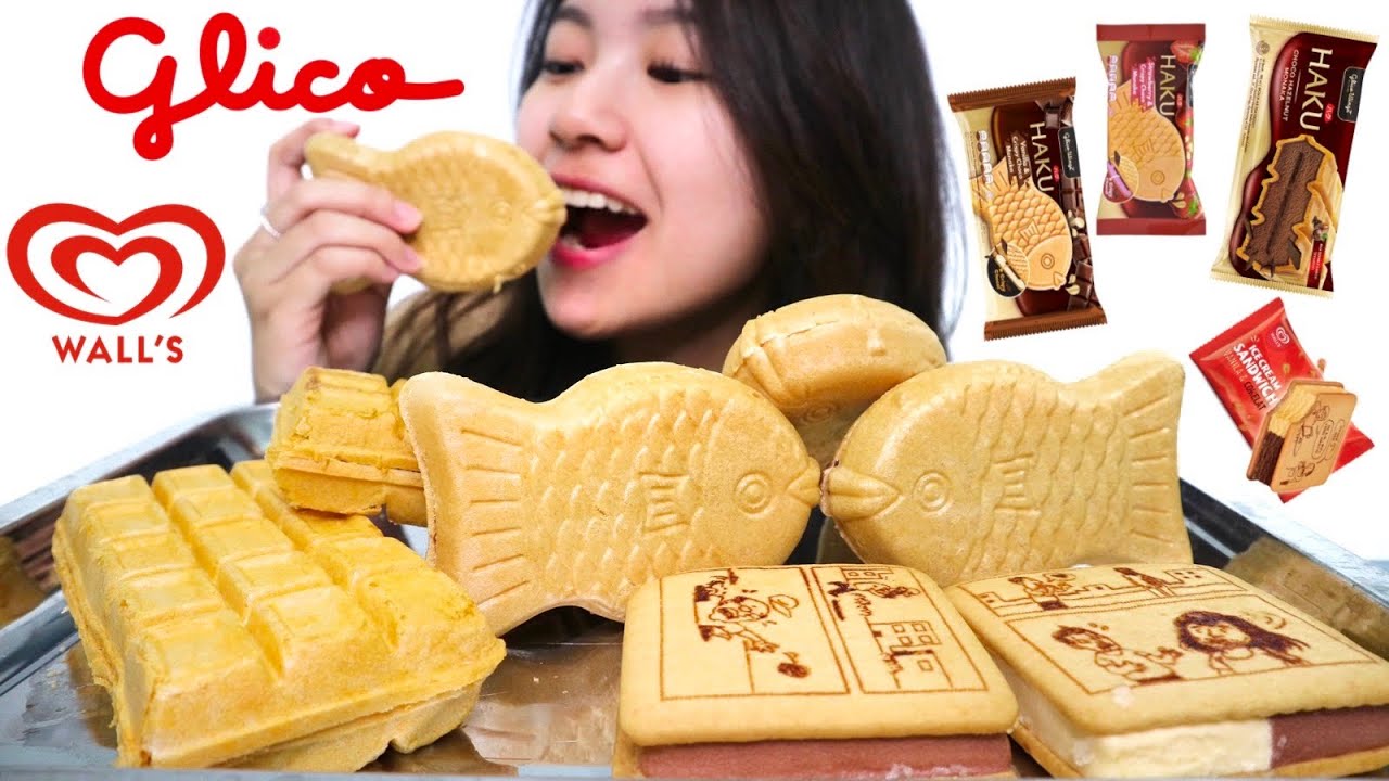 MUKBANG ICE CREAM SANDWICH