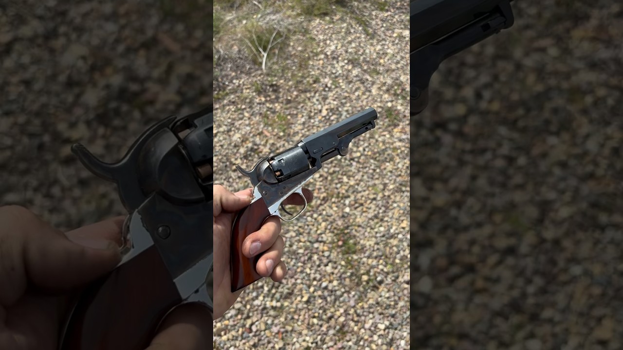 1849 Colt Pocket Model. Cap Jams Galore! #blackpowder #colt #capandball