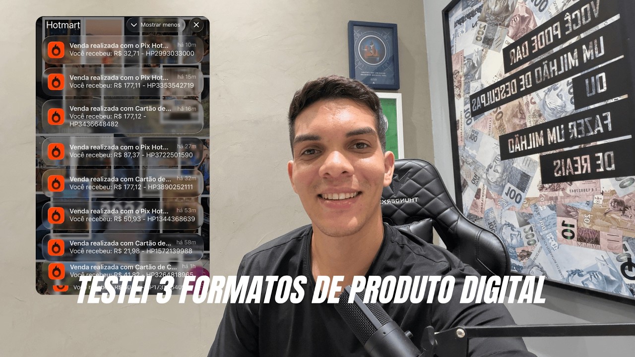 Eu Testei 3 Formatos de Produto Digital — Esse Foi o Que Mais Vendeu