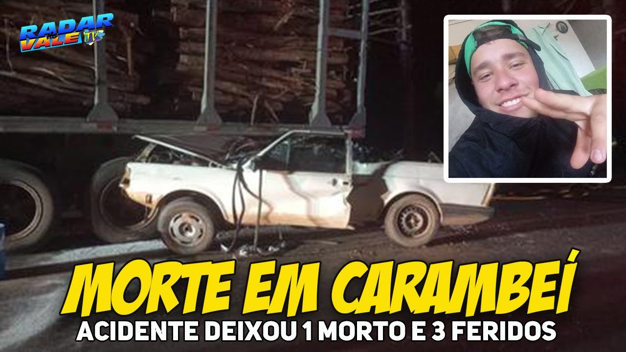 (( MORTE NO PARAN&Aacute; )) Jovem MORRE em violenta colis&atilde;o em Carambe&iacute; PR:02-07-22