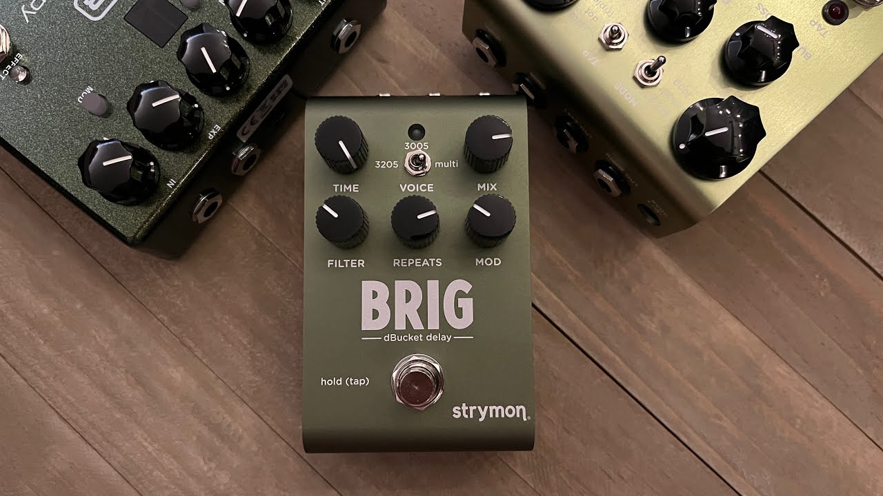 The new Strymon Brig is amazing on synth ! (My new favorite analog voiced delay)