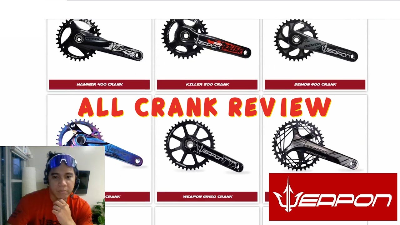 Weapon Bikes Ep.3: All about Crankset / ChainRings